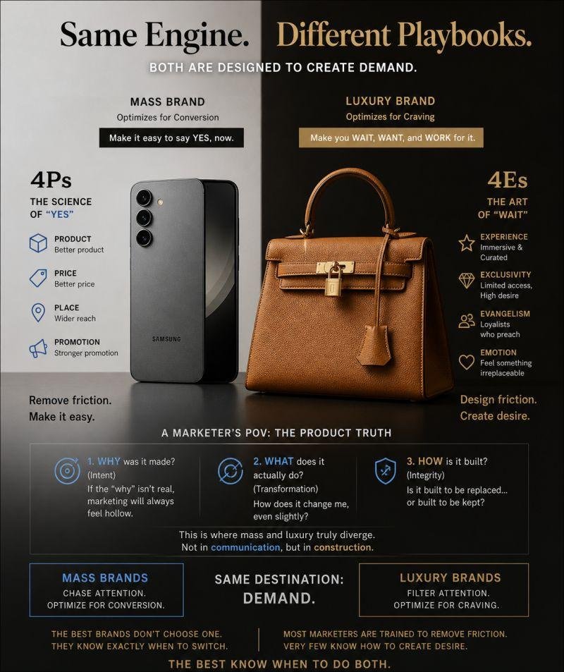 Mass vs Luxury